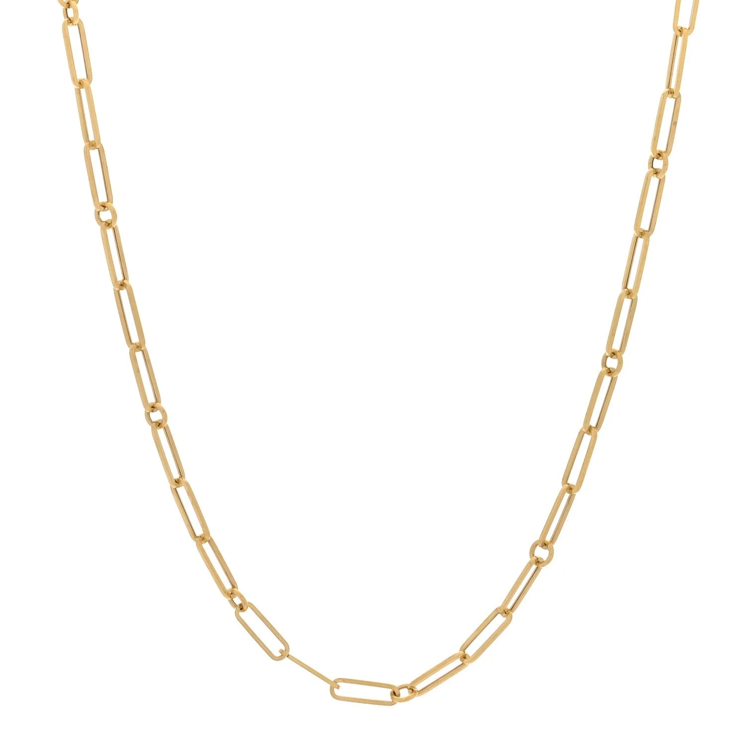 Roberto Coin — 18K Yellow Gold Paper Clip Link — Jewelry — resale