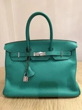 Hermes Birkin 35 Menthe Palladium Hardware 2