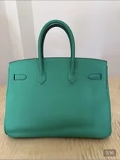 Hermes Birkin 35 Menthe Palladium Hardware 3