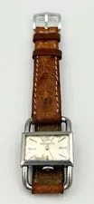 A Stainless Steel Jaeger-Lecoultre "Etrier" Model . 2