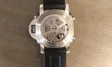 Panerai Luminor Flyback Stainless Steel/rubber Band 2