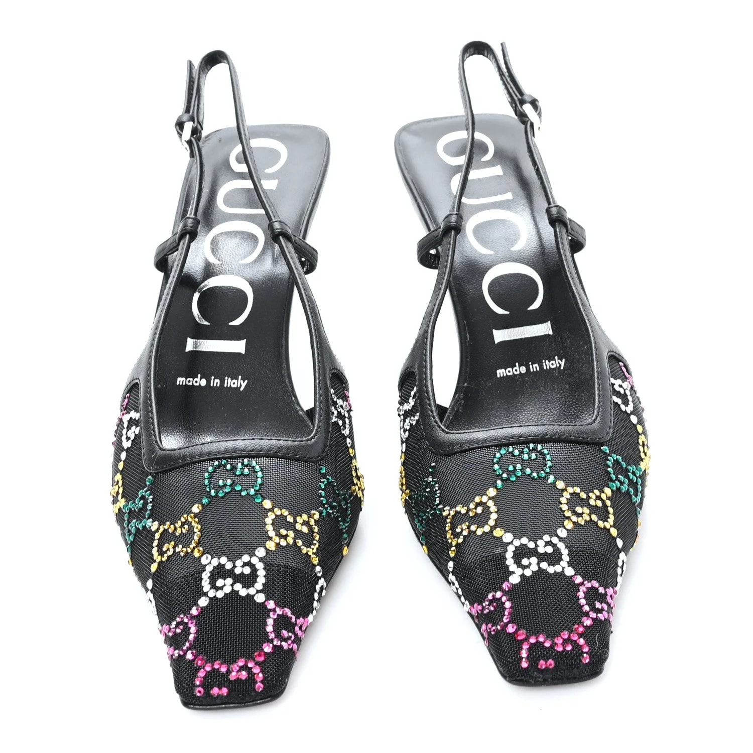 Tela Retino Charlotte GG Square G 75mm Slingback 36.5 2