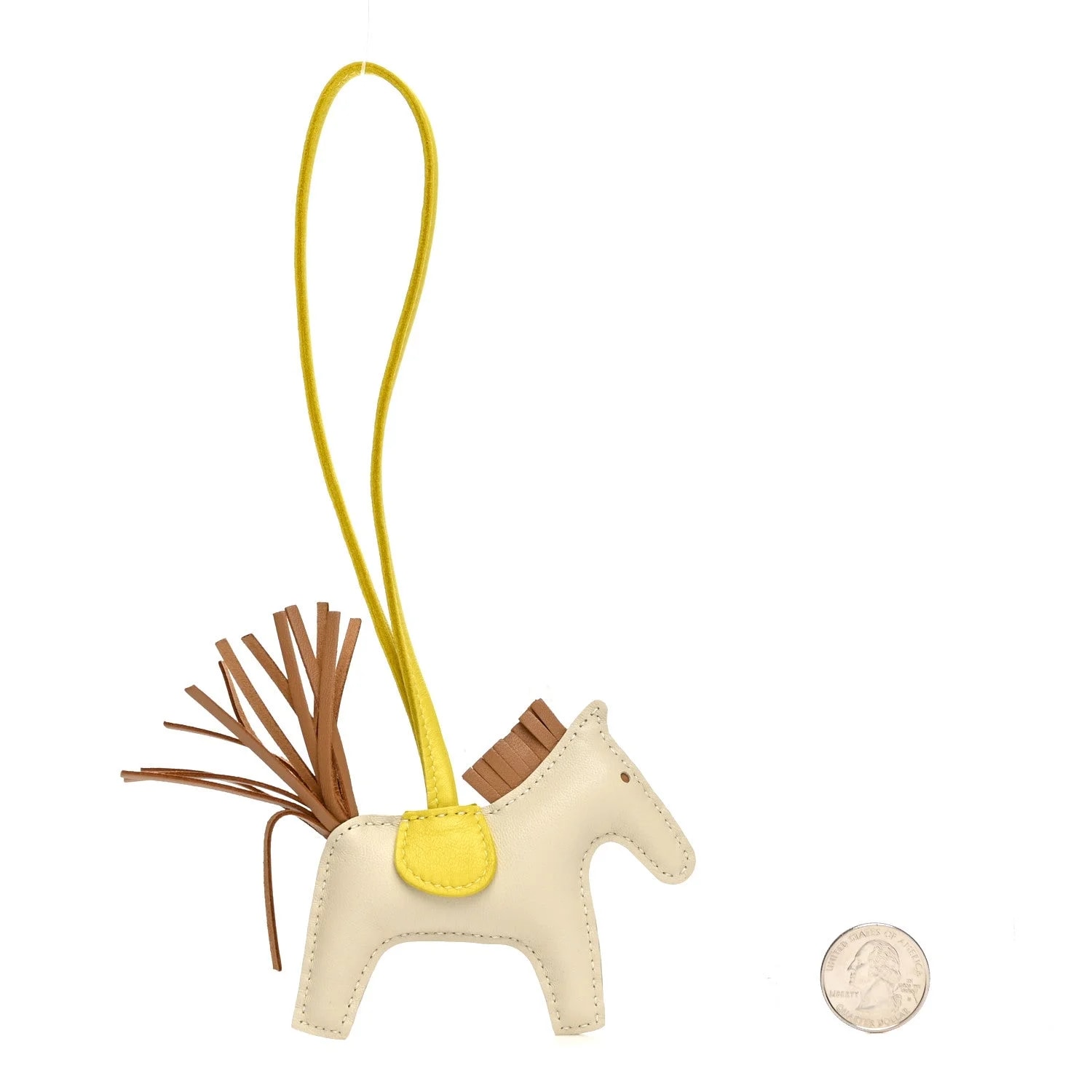 Milo Grigri Rodeo Horse Bag Charm Chai 2
