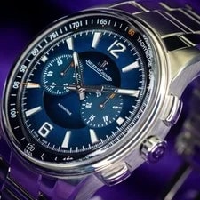 JLC Jaeger-LeCoultre Polaris Chronograph Q9028181 42mm Steel Blue 2023 4
