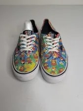 Vans Nintendo Super Mario Bros Game Over M US 9 Wms 10.5 Gaming Retro 2