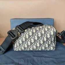 Dior Lingot 22 Saddle Flap Monogram Embroidered Detachable - Very Good #KX7N8N 2
