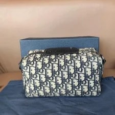Dior Lingot 22 Saddle Flap Monogram Embroidered Detachable - Very Good #KX7N8N 3
