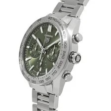 TAG Heuer Carrera Caliber Heuer02 Sport Chronograph CBN2A10.BA0643 Green WAT... 2