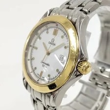 Omega Seamaster 120 ’S Quartz SS PG White Dial 3