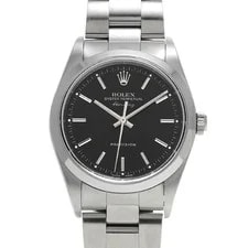 Rolex — Rolex Air-King 14000M 34mm Stainless Steel Black #WW2198 — Watch — resale