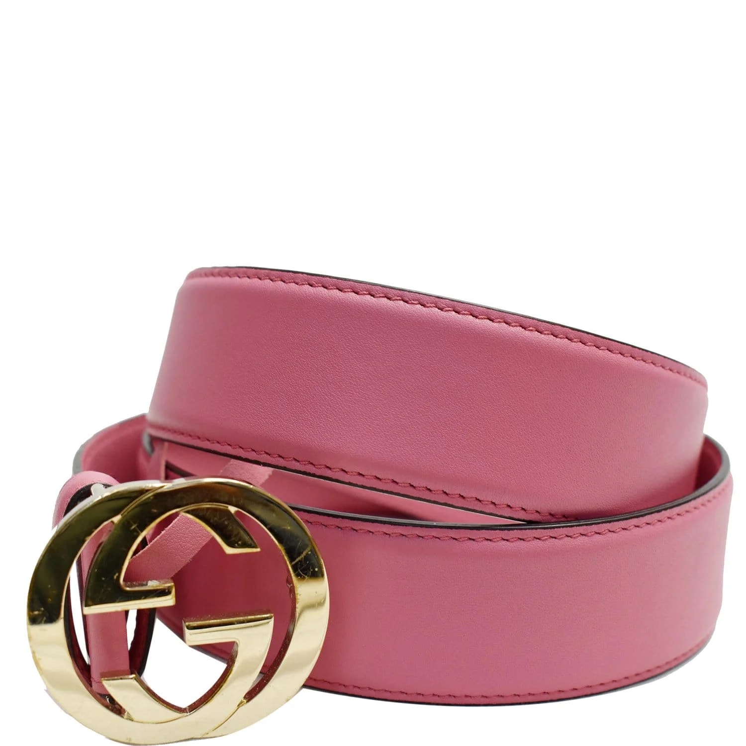 Gucci — Gucci Interlocking G Buckle Belt — Accessory — resale