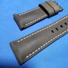 Officine Panerai Genuine Leather Belt Buckle BA Compatible Dark Green 2
