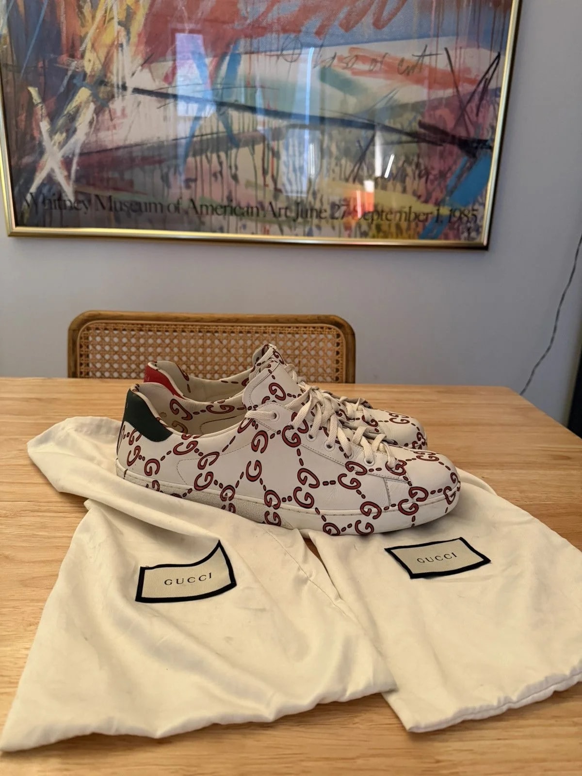 Gucci — Gucci Ace - GG Motif — Sneaker — resale