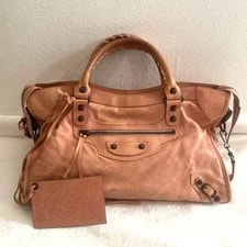 Balenciaga — Balenciaga 115748 the City Auth Mirror 2way — Handbag — resale