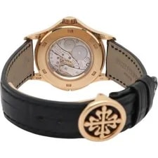 Patek Philippe Travel Time 37mm 18k Yellow Gold White Dial 5134J 4