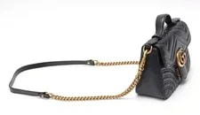 Gucci GG Marmont Mini Top Handle Chain 547260 From Japan #074 2