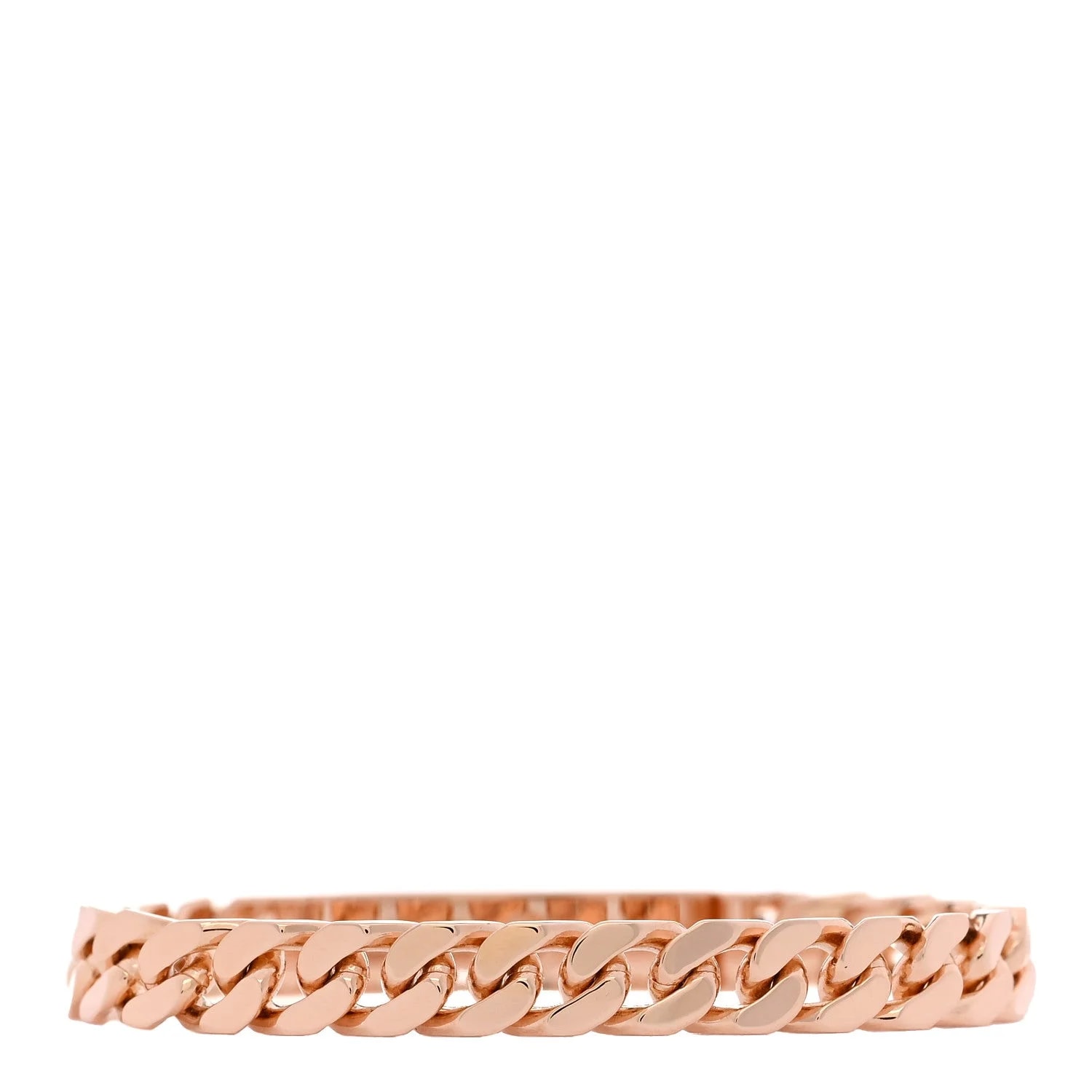 18K Rose Gold Kelly Gourmette Chaine 2