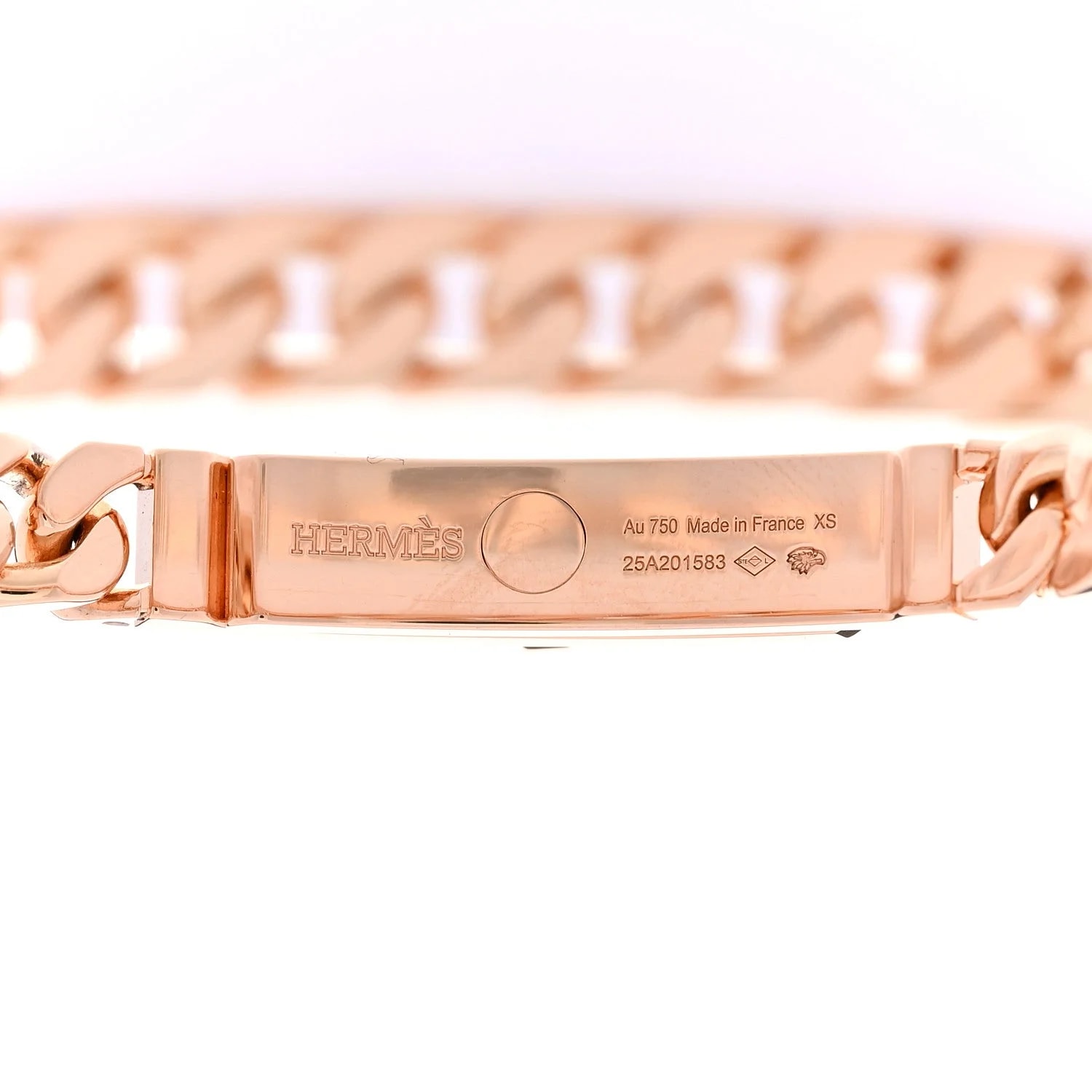 18K Rose Gold Kelly Gourmette Chaine 3