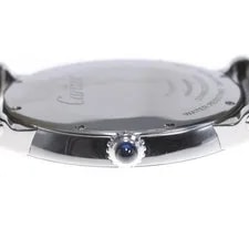 Cartier Rotonde DE W1556369 40mm SS Leather Hand-Wind Date Power #C249 3