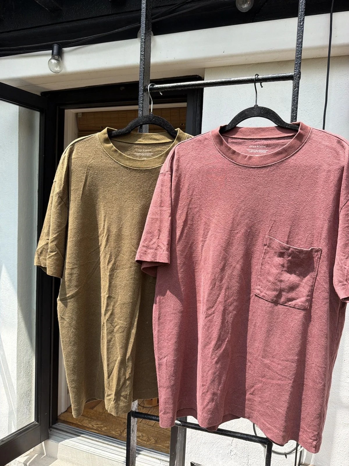 Cotton/Hemp Pocket Tee Bundle — streetwear — resale