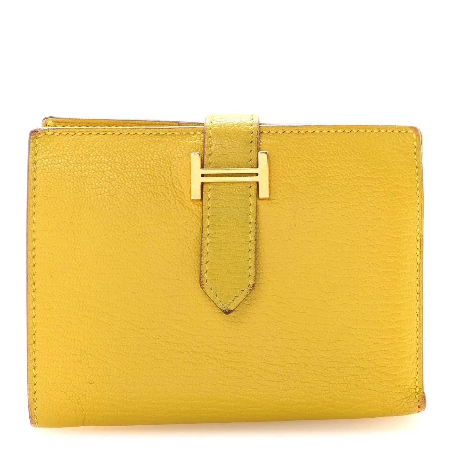 Hermès — Bearn Compact Wallet Cumin — Accessory — resale