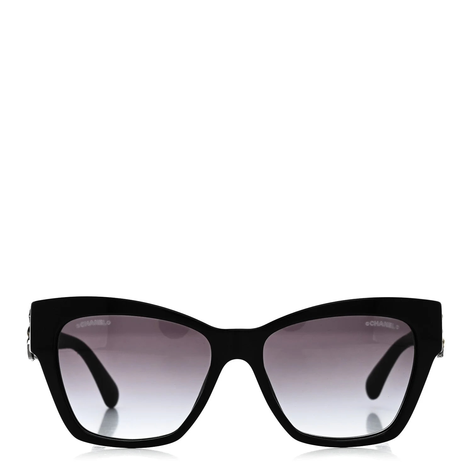 Acetate Square Cat Eye CC Sunglasses 5456 Q B 2