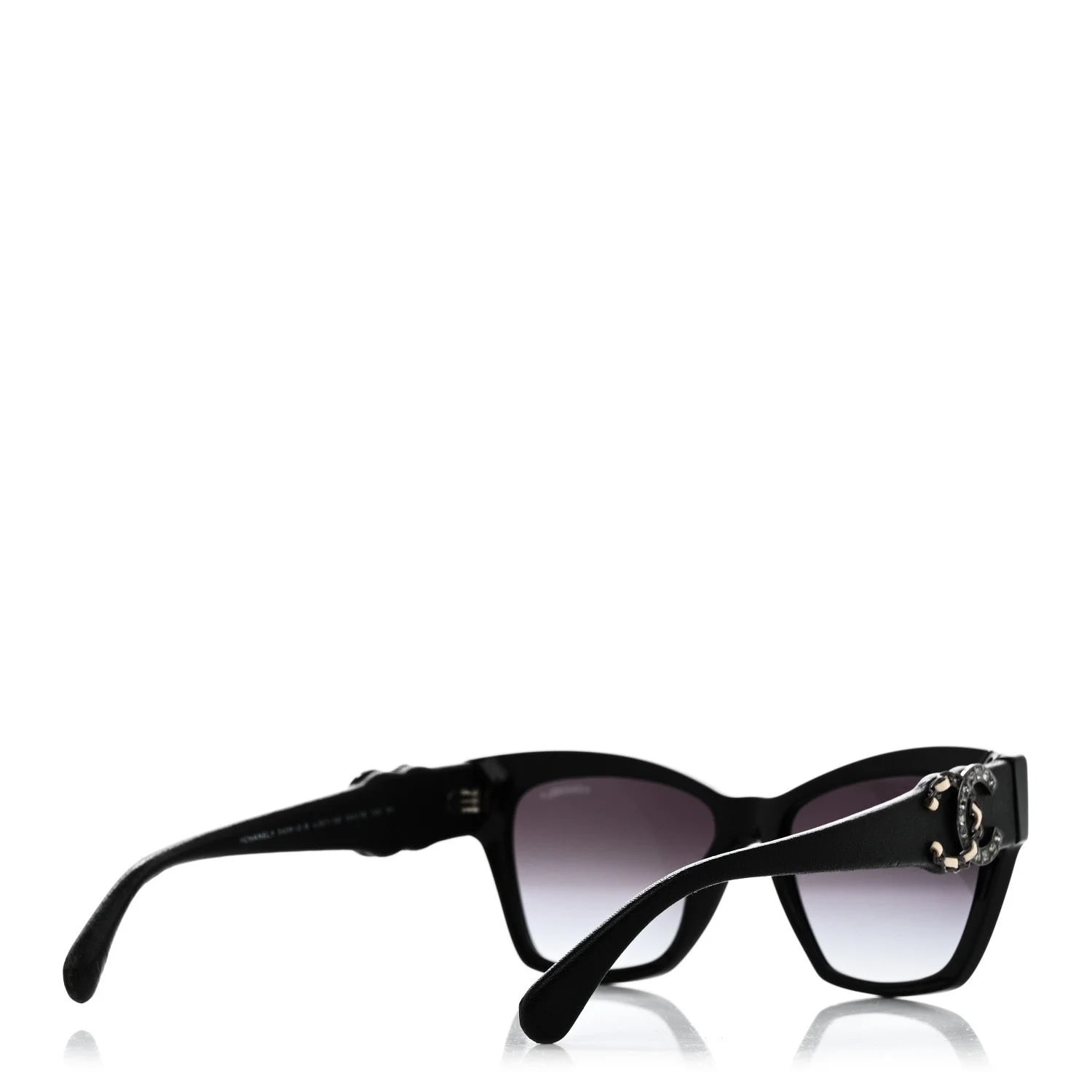 Acetate Square Cat Eye CC Sunglasses 5456 Q B 4