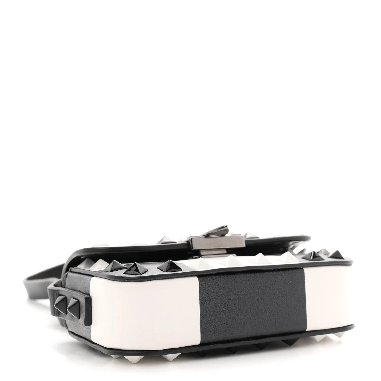 Vitello Chess Mini Rockstud Flip Lock Crossbody 4