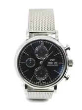 IWC — IWC Portofino Chronograph Stainless Steel IW391030 — Watch — resale