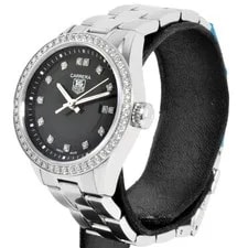 TAG Heuer — TAG Heuer WV1412.BA0793 Carrera Quartz Black Dial Date Working — Watch — resale