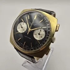 Breitling — Breitling TOP Time 2008 Reverse Panda Black Dial Swiss Plated Manual. — Watch — resale