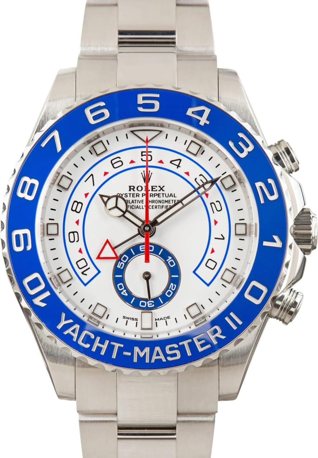 Rolex Yacht-Master II Ref 116680 Blue Hands 4