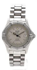 PRE-TAG![Exc+5] Heuer 2000 962.213 Gray Dial Silver Quartz 2