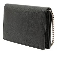 Balenciaga Metal Plate City Wallet on Chain 2