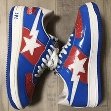 A Bathing Ape — 2005 A Bathing Ape X Marvel Comics Bape Sta Captain America Us8.5 — Sneaker — resale