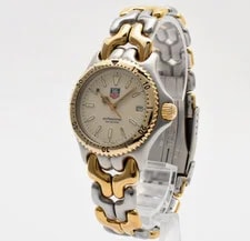 Tag Heuer — [N ] Tag Heuer S/el S95.713 200m Gold Ivory Dial 35mm Japan — Watch — resale