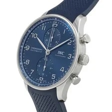 IWC Portugieser Chronograph IW371606 Blue #51026 2