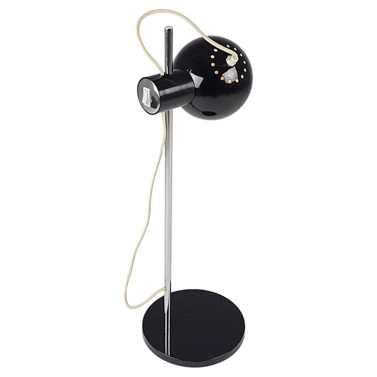 Goffredo Reggiani, Reggiani — 1970s Reggiani Magnetic Eyeball Lamp , Italy — Furniture — resale