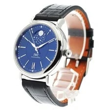 IWC Portofino Moon Phase 37 Laureus Sport FOR Good IW459006 37mm SS Blue #C2585 2