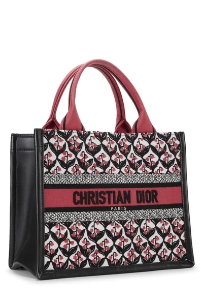 Floral Embroidered Book Tote Small 2
