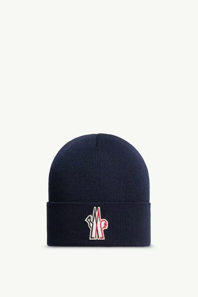 Moncler — Moncler K20973b0001209974 Ribbed Beanie — Beanies — Accessory — resale