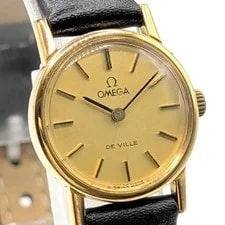 Omega de Ville Hand-Winding Gold Y2K 00s 2