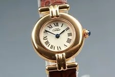 [N ] Cartier Must Colisee Vermeil 590002 Roman Quartz 3