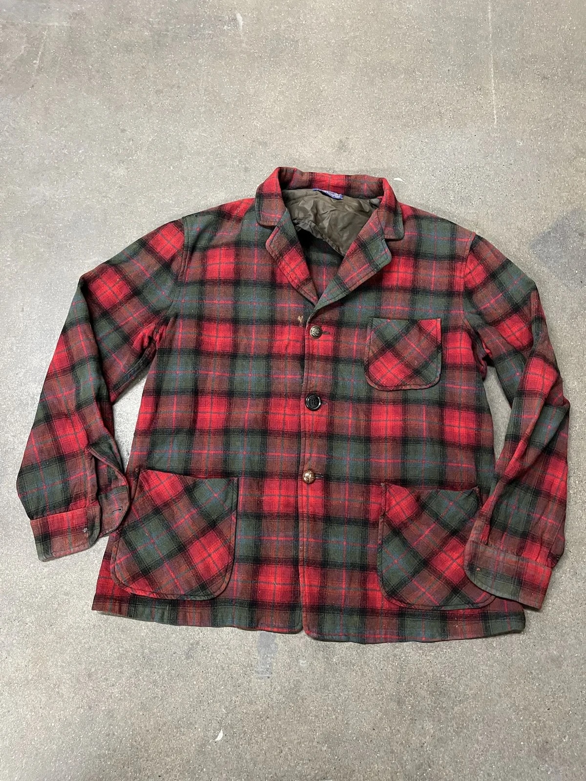 1980s Pendleton Check Flannel — streetwear — resale