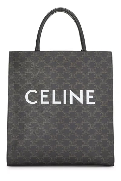 Celine — Triomphe Vertical Cabas Medium — Handbag — resale