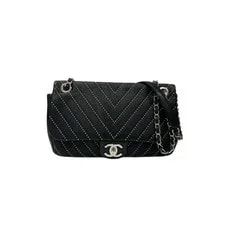 Chanel — Chanel Double Chain Single Flap Turnlock — Handbag — resale