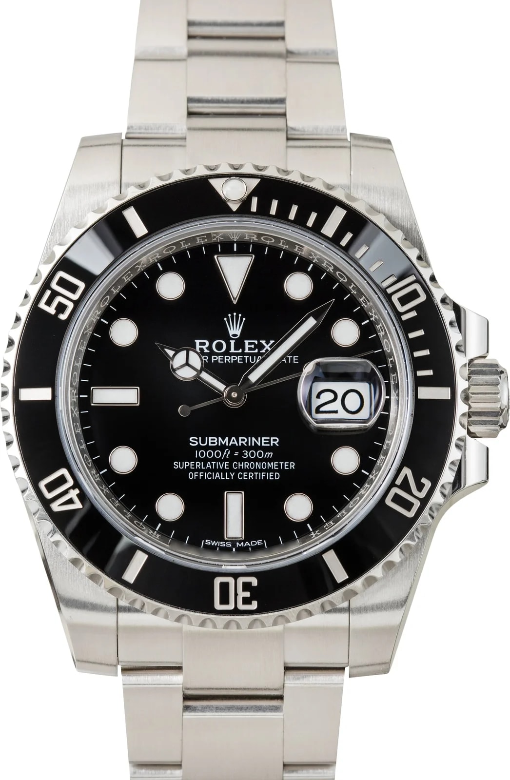 Rolex Submariner Ref 116610 Black Luminous Dial 2