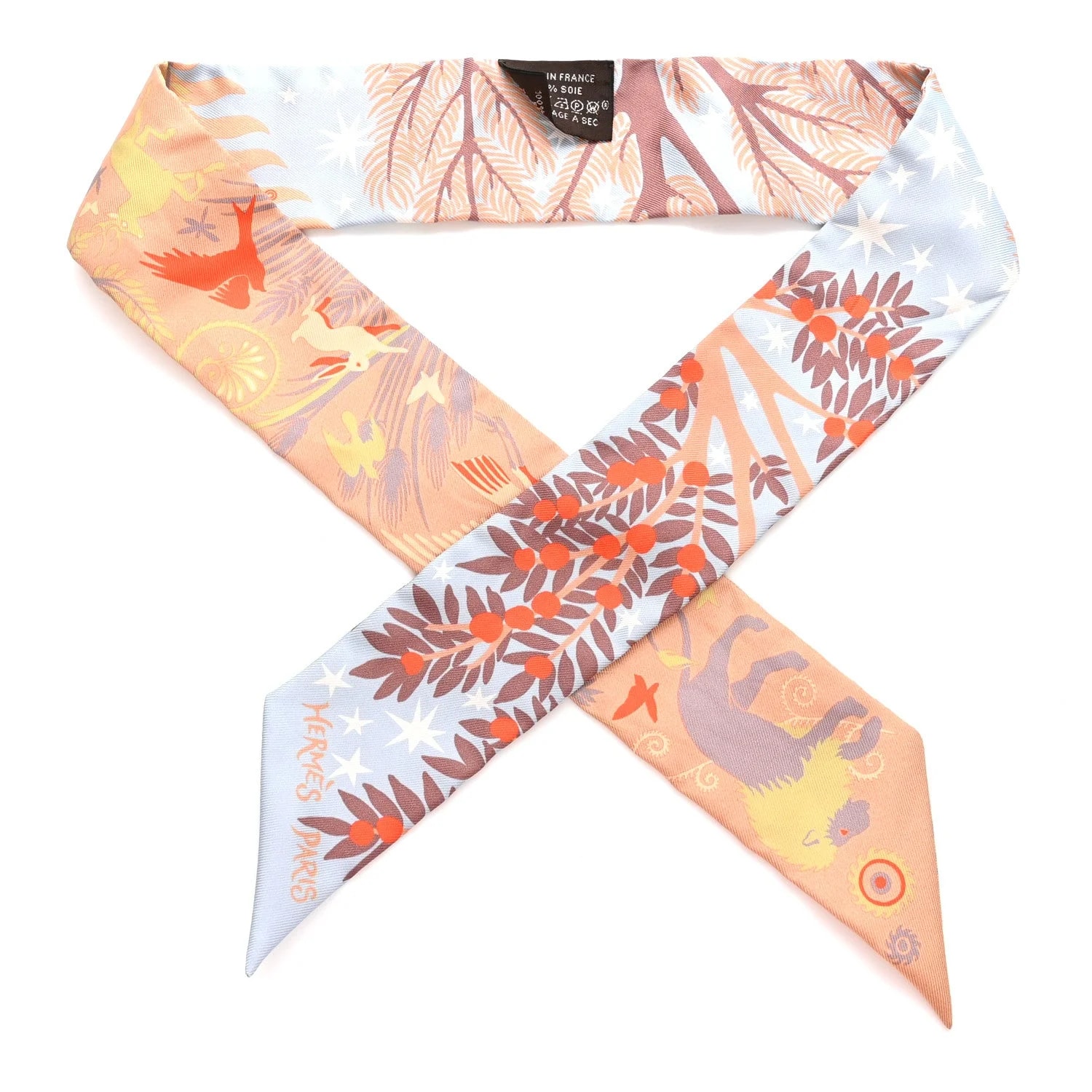 Hermès — le Charme D Orphee Twilly Ciel — Accessory — resale