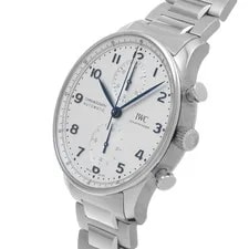 IWC Portugieser Chronograph IW371617 Silver Plating 682577 2