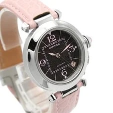 Cartier Pasha C 2007 Christmas Limited Edition W3109599 35mm Black Dial #TGW272 2